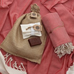 BUNDLE x 5 Bath & Body - Sildebensrød