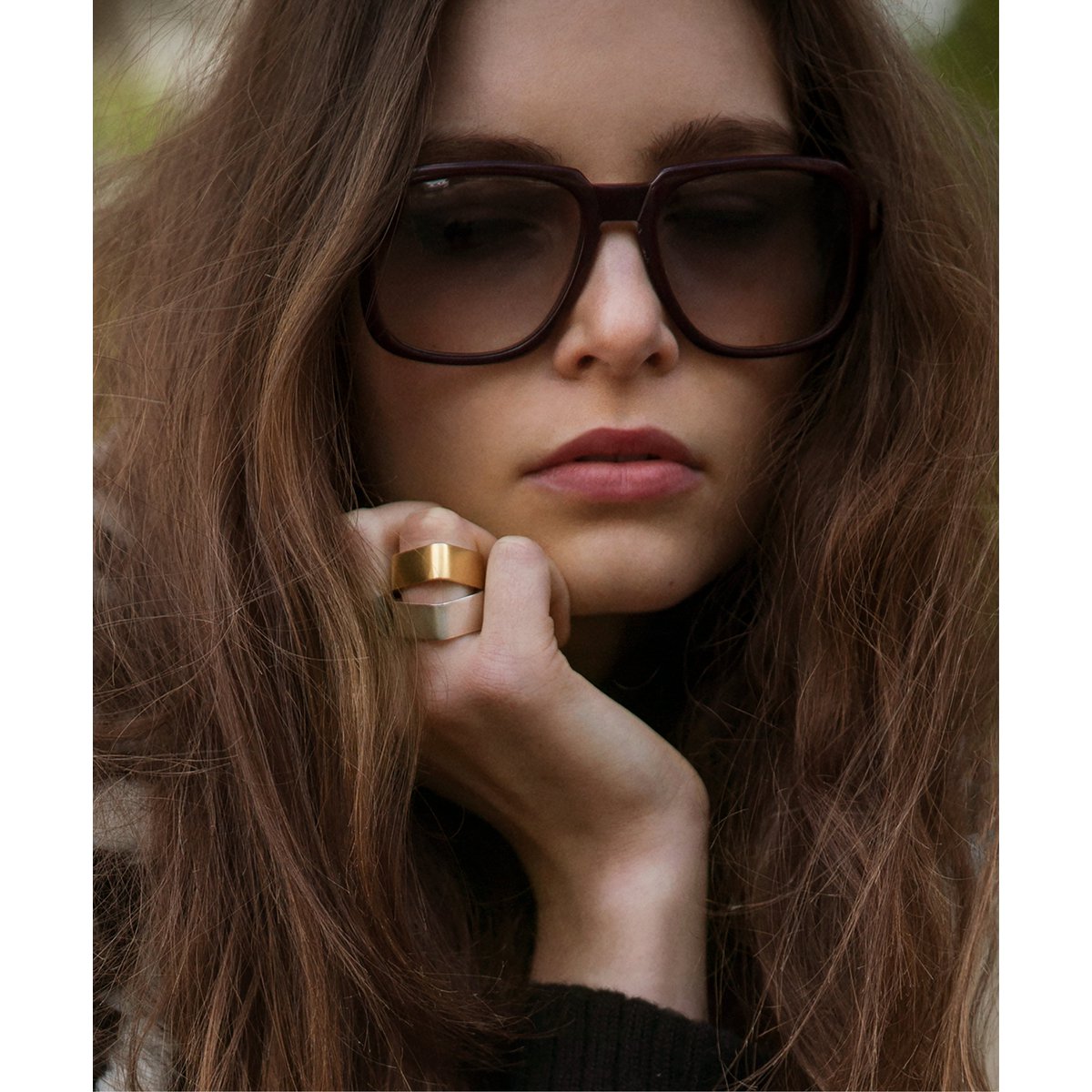 QUADRATISCHER Ring 7mm