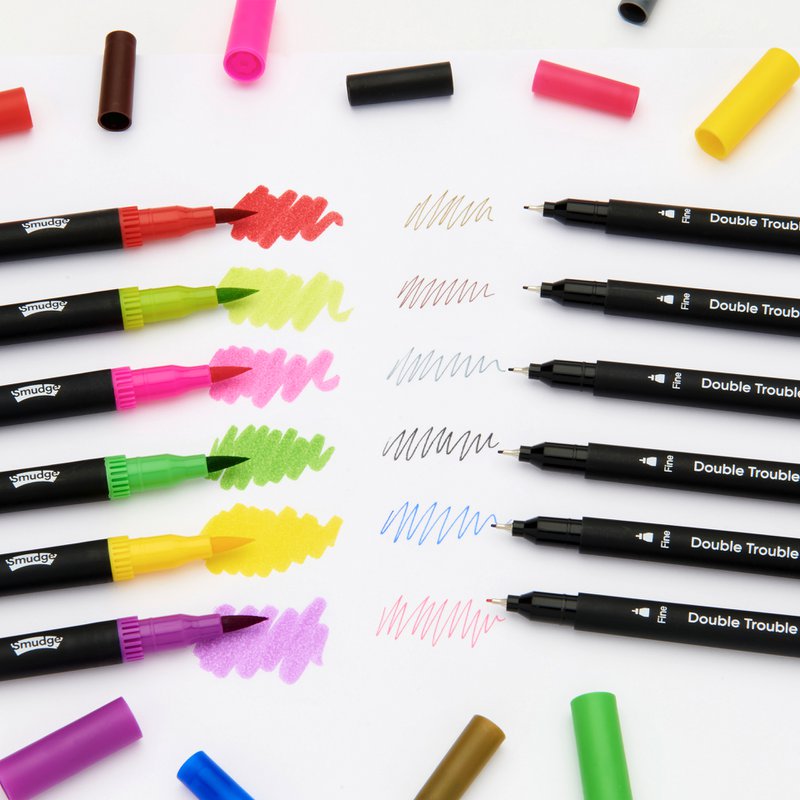 “Double Trouble” Double Tip Children’s Fine Liner Set