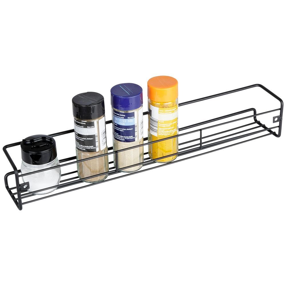 Wall shelf metal 40x6.5x6.5cm