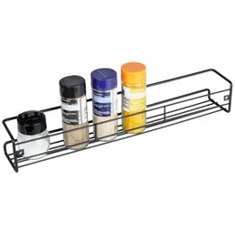 Wall shelf metal 40x6.5x6.5cm