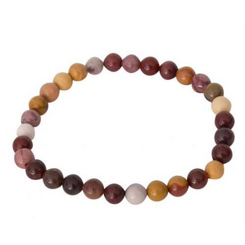 Bracelet Beaded Mookaite 8 mm