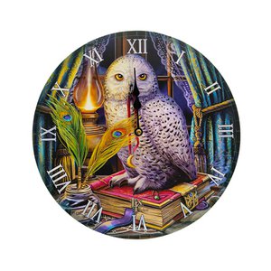 Lisa Parker Guardian of Spells Owl Picture Clock