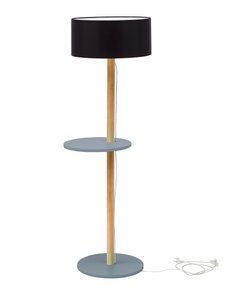 UFO Ashwood Stehlampe Betongrau