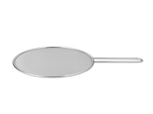 Splash protection cover made of stainless steel Ø 29 cm