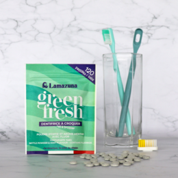 Dentifrice à croquer - Green fresh - Ortie Menthe - COSMOS Organic par Cosmécert