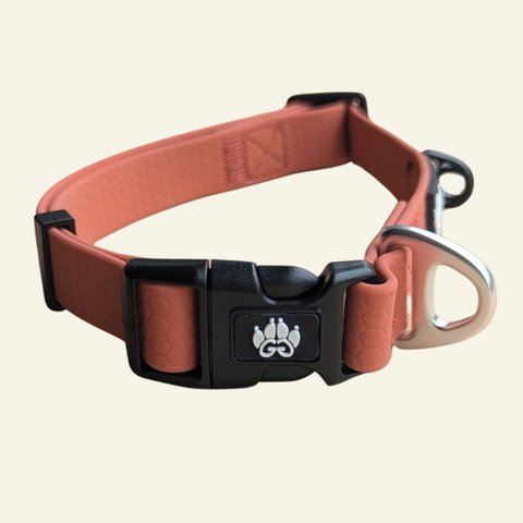 Waterproof collar Ocher