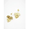 Boucles d'oreilles en acier inoxydable