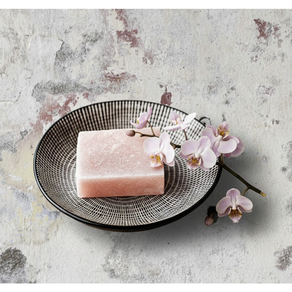 Pink Orchid Perfume Block (packaged in 10 pieces)