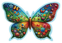 Puzzel - Colorful Butterfly