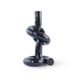 KNOTTED CANDLEHOLDER