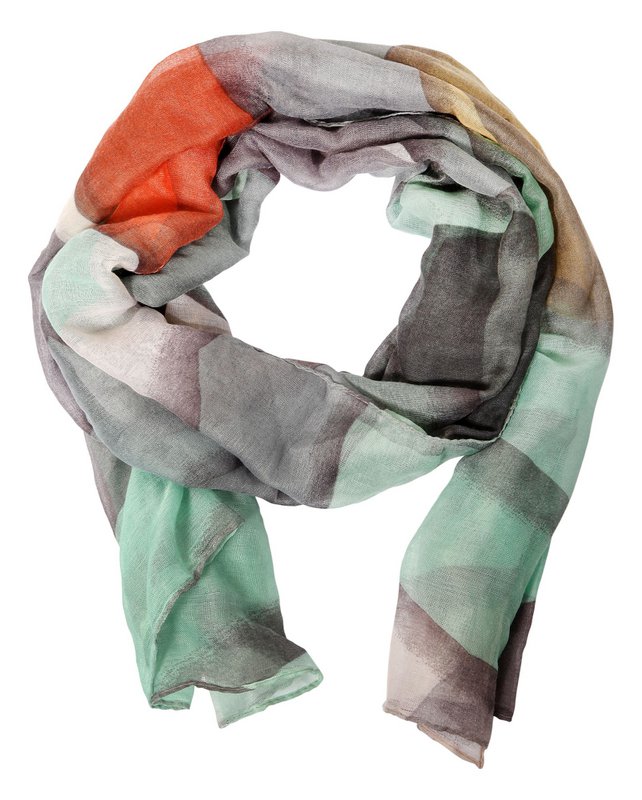 Paquet d'écharpes foulards d'été couleurs assorties, VE 12