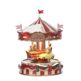 Weihnachtsdorf-Miniatur Luville Originals Rot