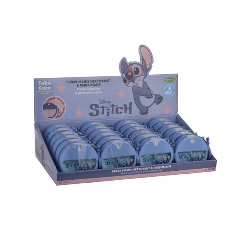 Stitch Hand Cleaner Spray with Keychain – 35 ml