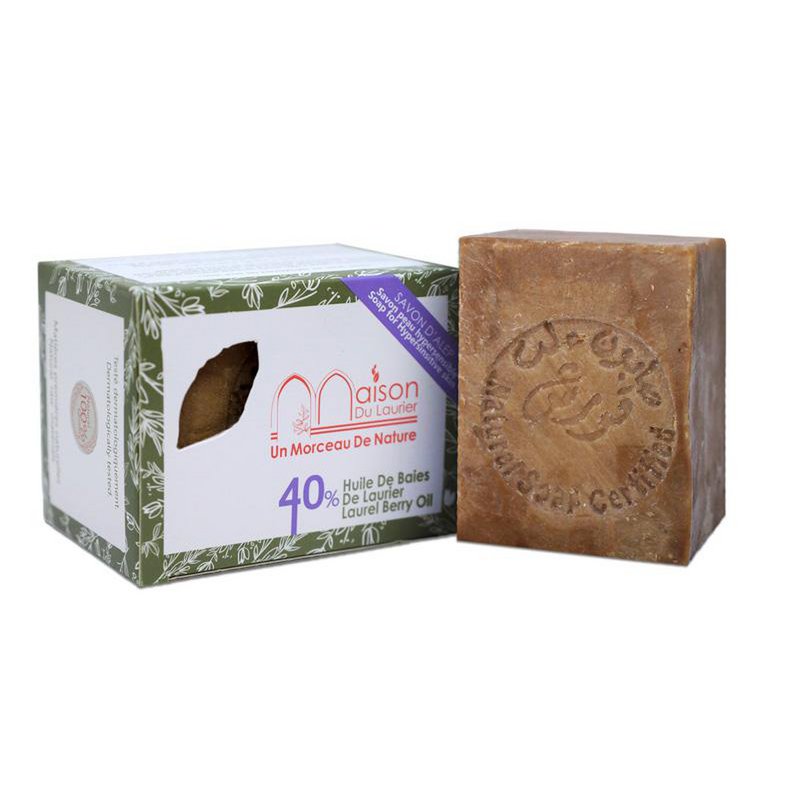 Jabón de Alepo 200gr 40% Aceite de Laurel