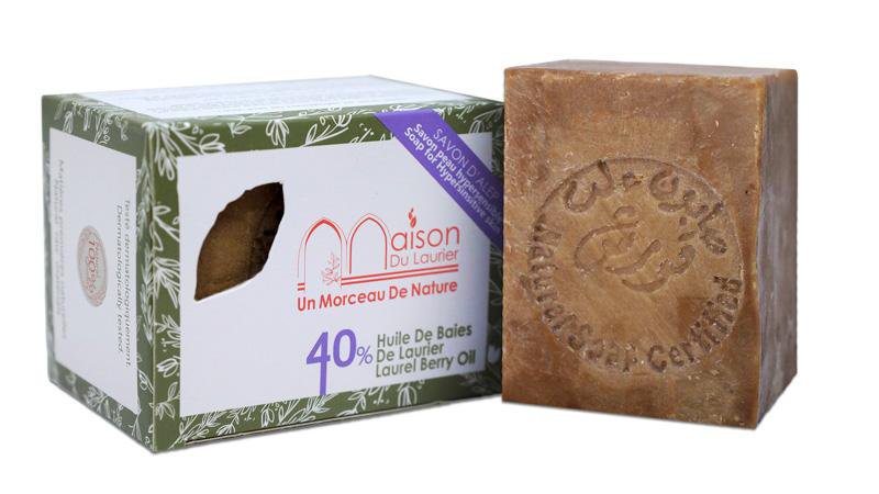 Alepposæbe 200gr 40% laurbærbugtolie