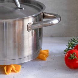 Pasta Shaped Steam Release & Trivet | Farfalle