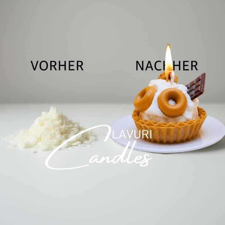 LAVURI® Gourmet Dessert Candle – Handcrafted, Non-Toxic & Pet-Friendly