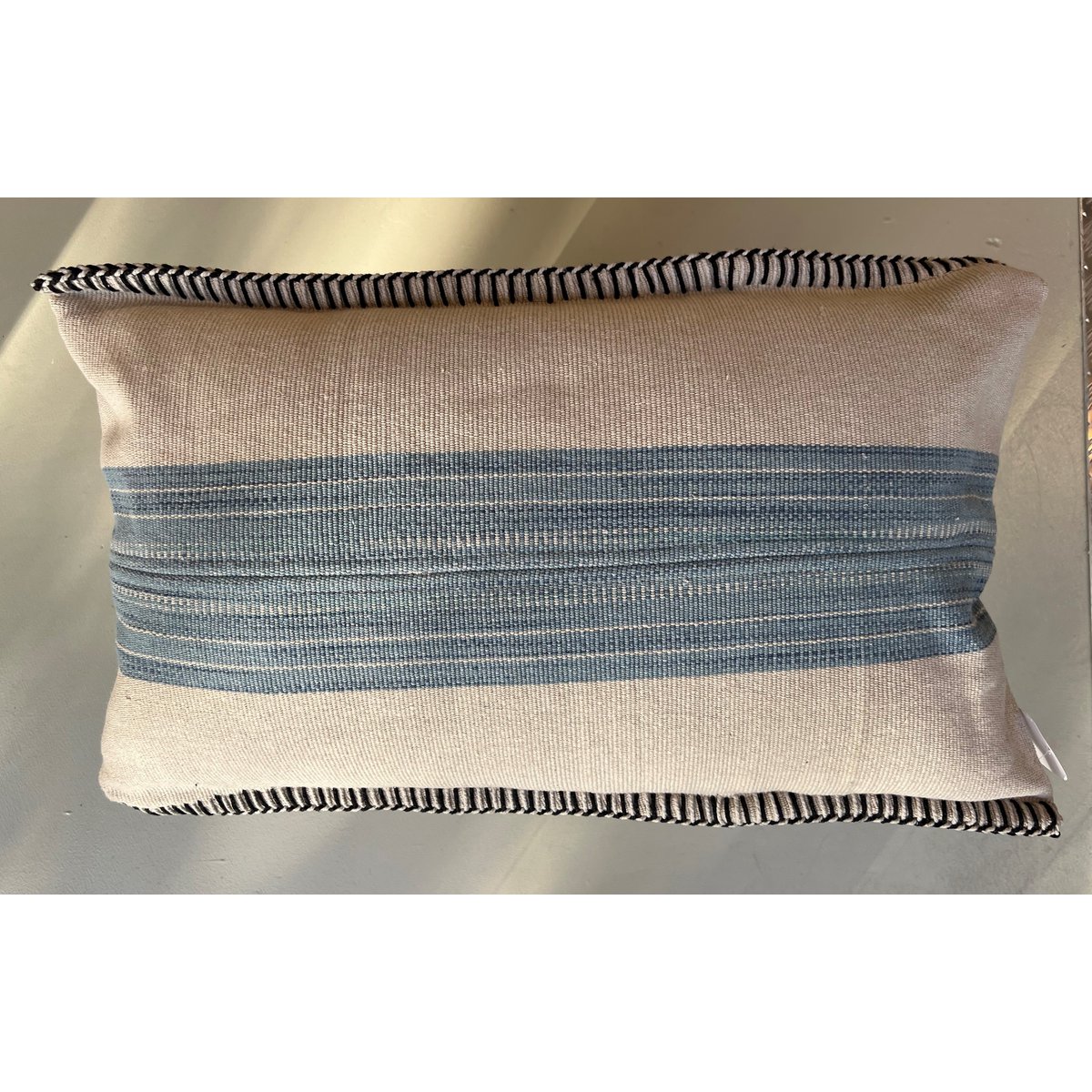 Kissen Azure – Hellblau Creme