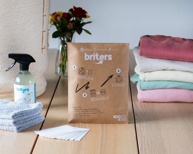 Briters Wax Strips - 100 prań - Świeża pościel