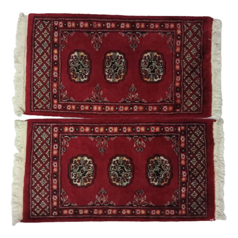 Tapis en laine de cerisier noué à la main Bokhara