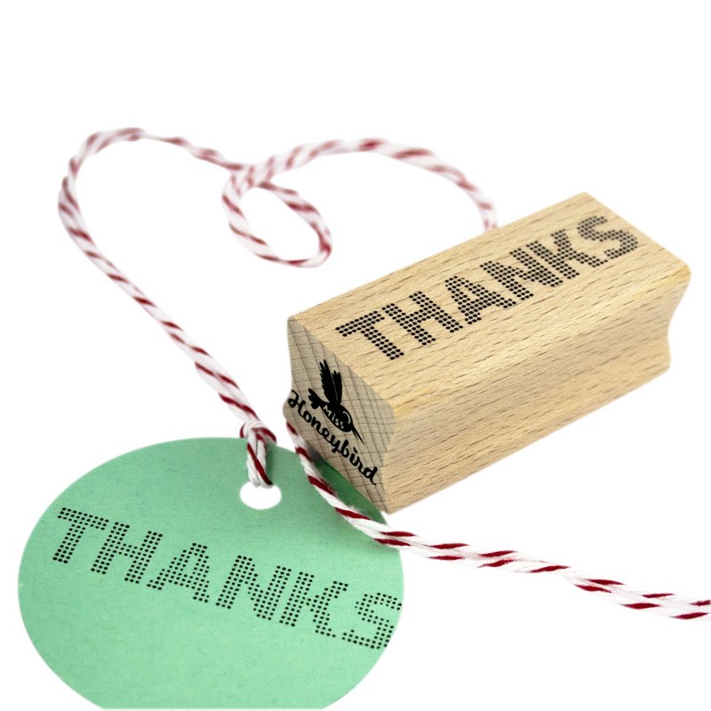 Thanks dotted stamp