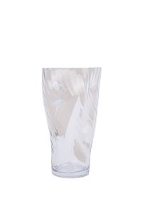 25CM IRREGULAR GLASS VASE