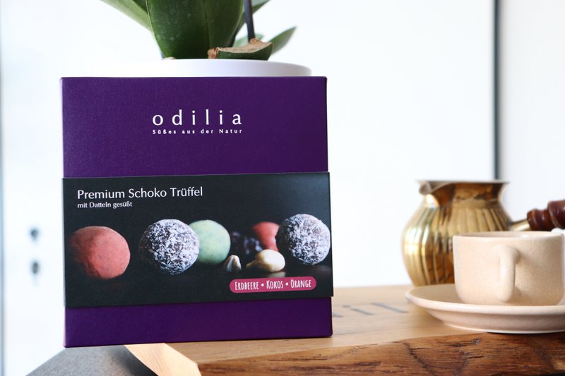 Luxury box Premium Bio Schoko Trüffel 135g