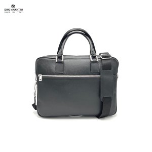 Saffiano leren kantoortas voor heren, Made in Italy, art. 112632