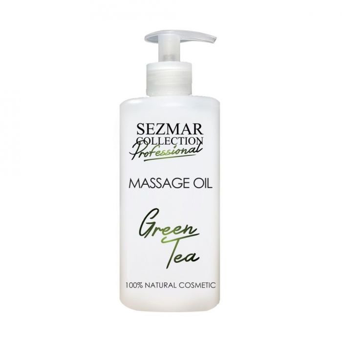 Professional Massage Body Oil Green Tea, 500 ml