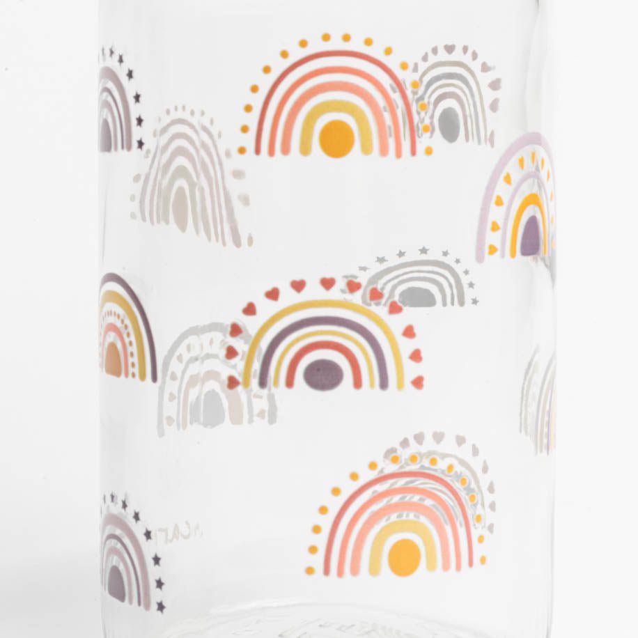 BOHO RAINBOW 0.4 l glass bottle