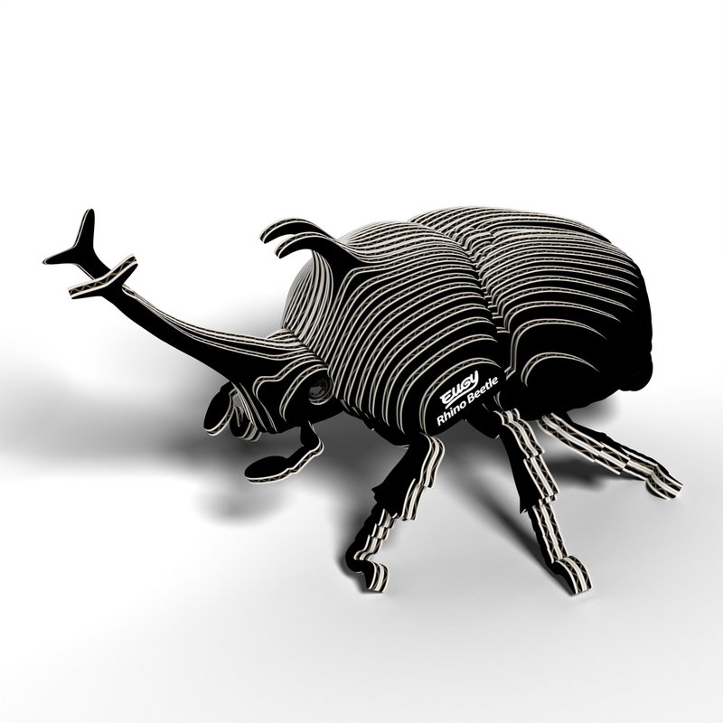 EUGY 3D-puslespil - Rhinoceros Beetle