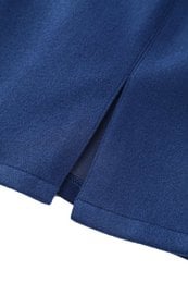 UE Stock Sabrina Blue Blue Vintage Comfy Cape wzrusznie ramionami