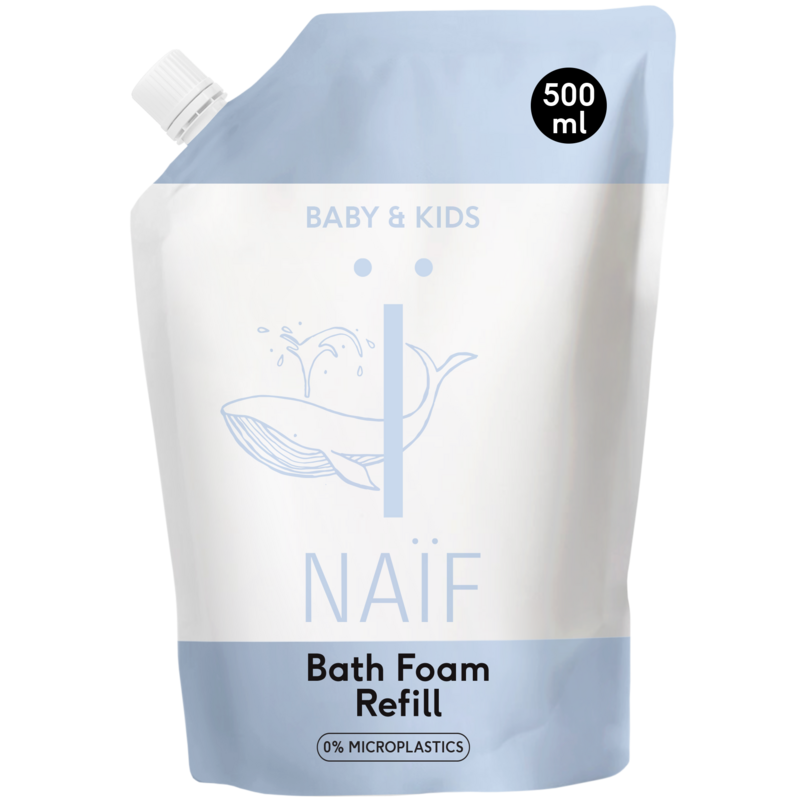 Naïf Badschuim voor Baby & Kids 500ml Navulverpakking 500ml