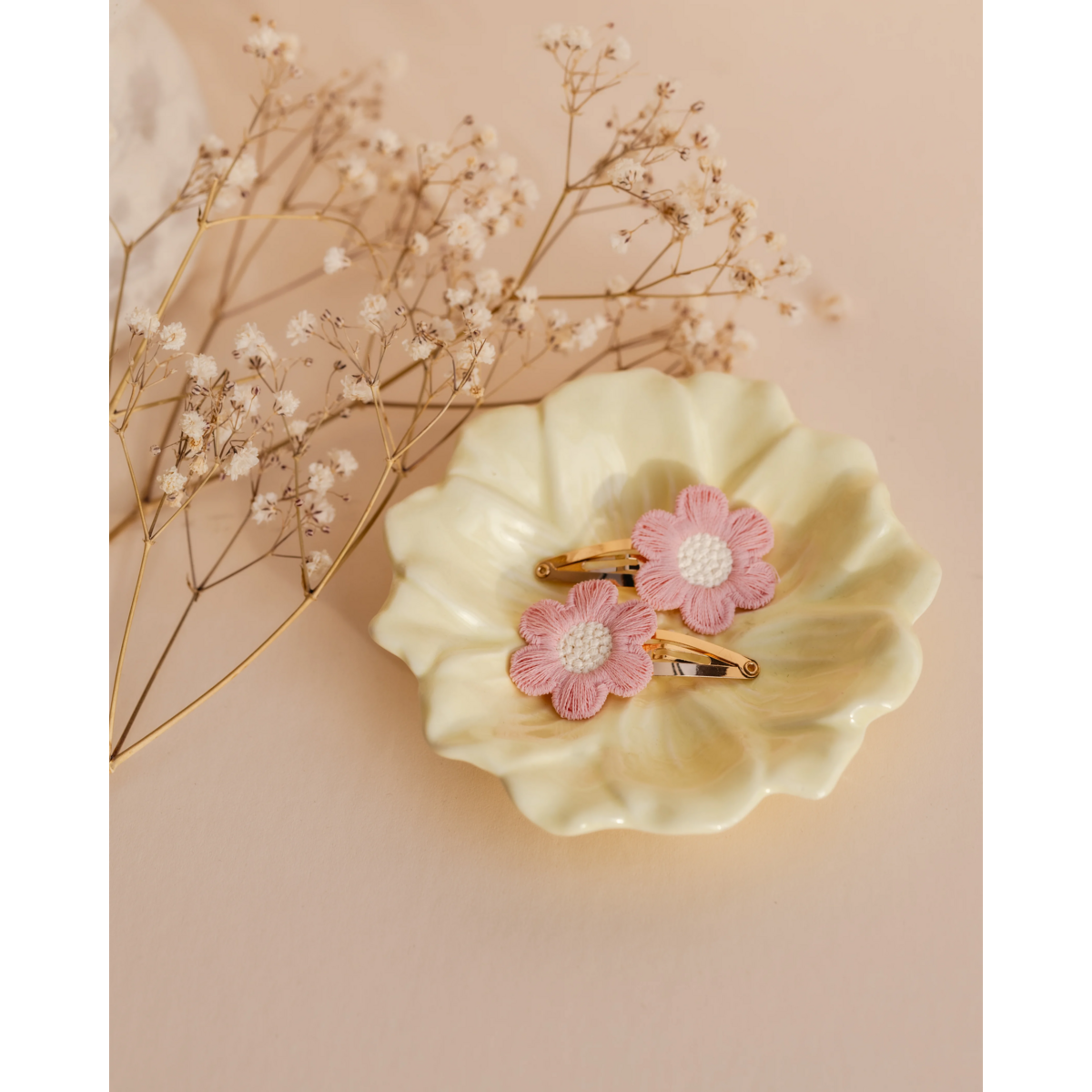 Hårspænder | Duo - Ninte Pink