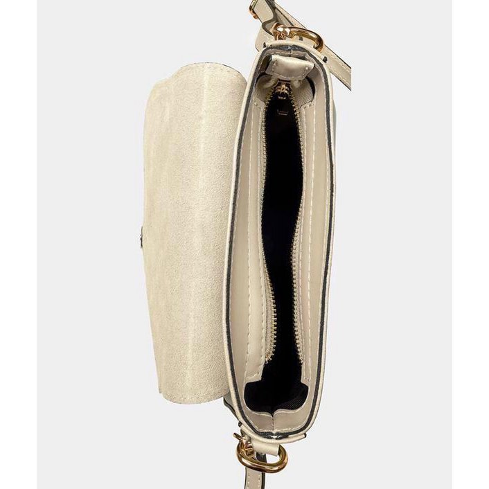 "Myun" shoulder bag made of real leather