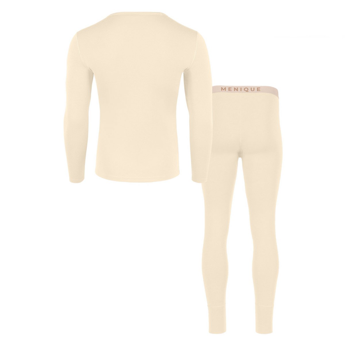 Men's 250 Merino 2-Piece Set of Long Sleeve & Bottom Rub Natural