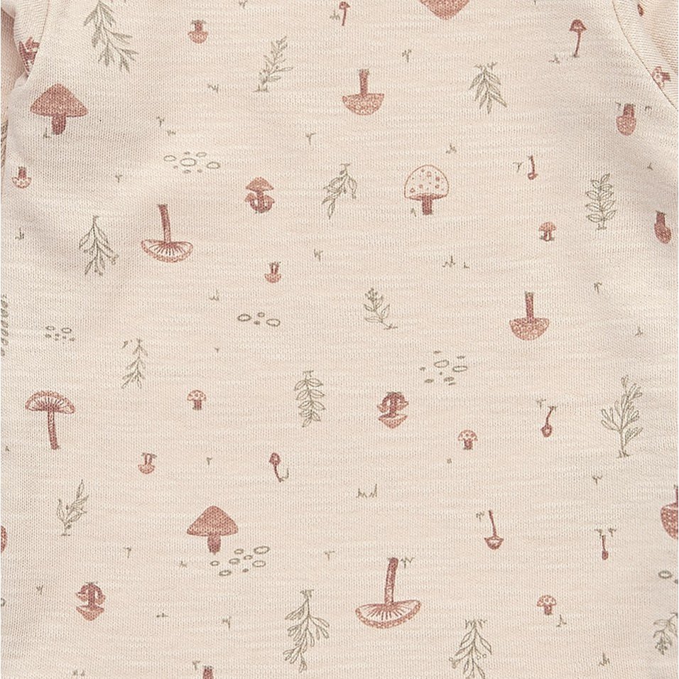Langarm Body - Interlock Slubgarn beige