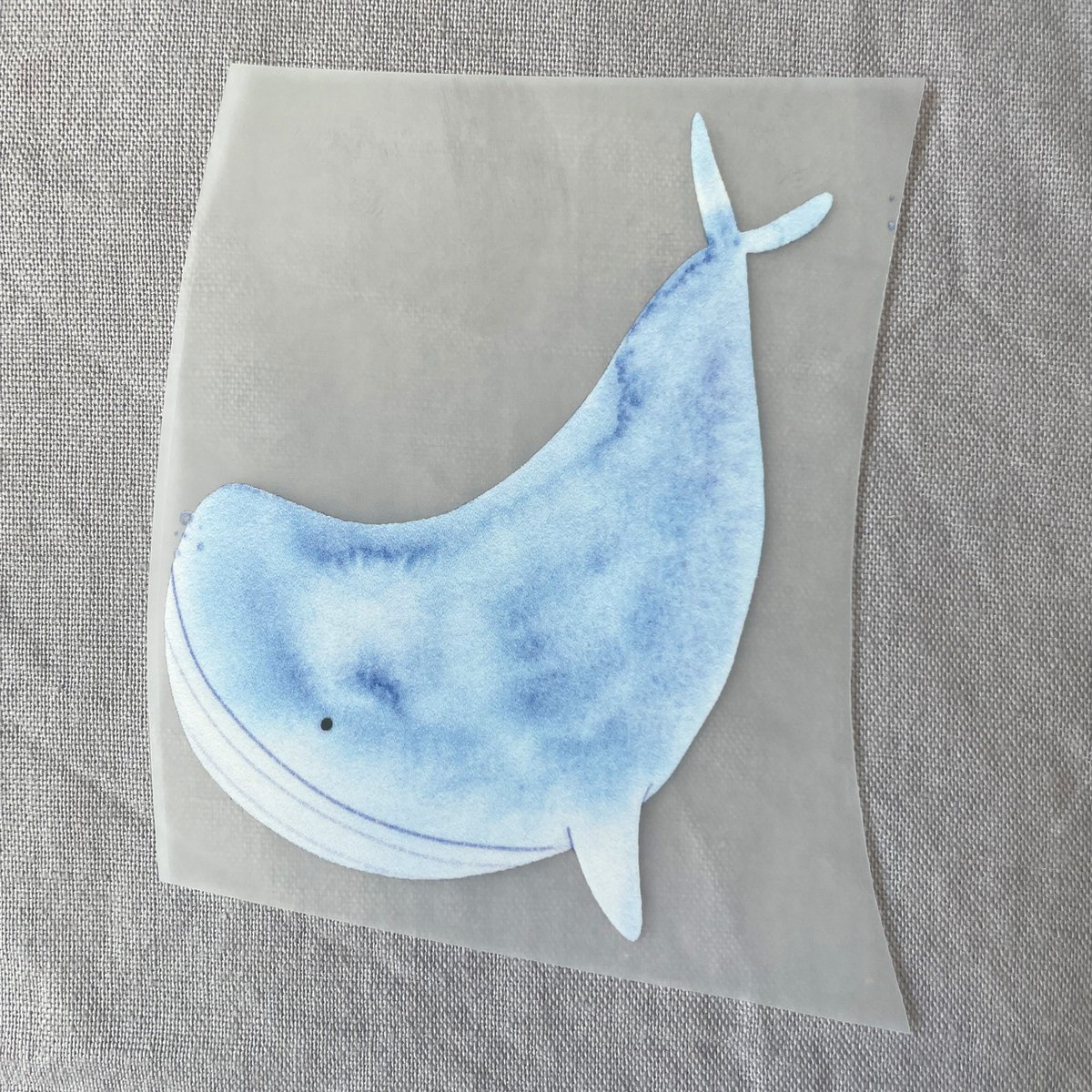 Baleine d'image en fer, patch, image de repassage pour les enfants, idée cadeau