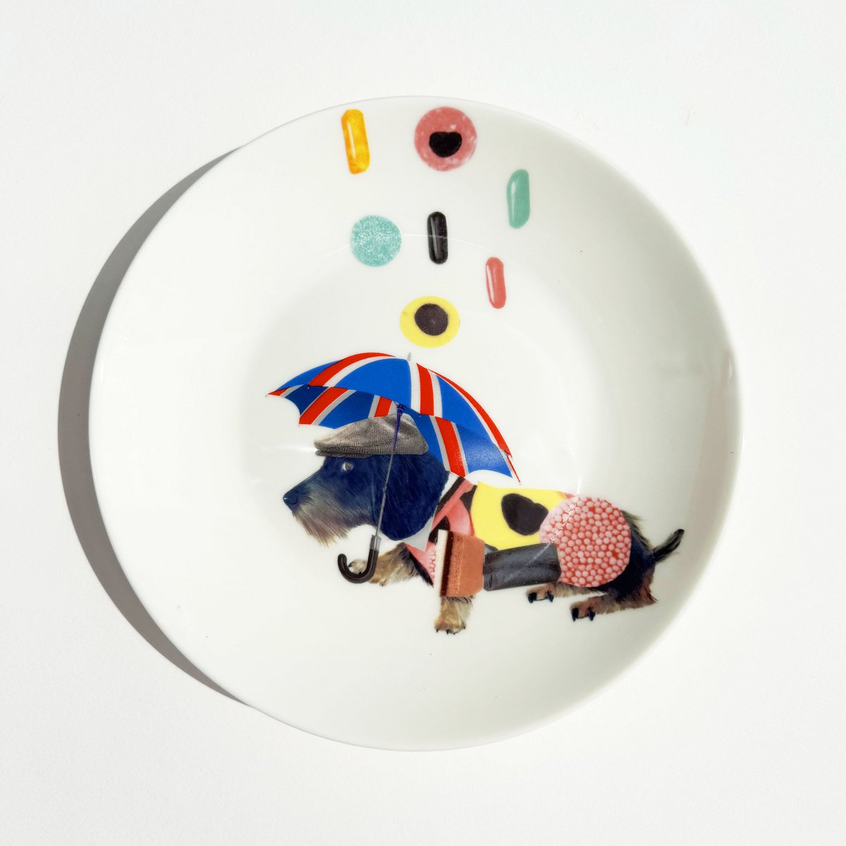 Sweet Wieners - Set of 6 pastry plates