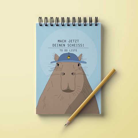 Of the liste din a6, Ringbundung, Capybara