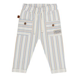Niños de pantalón rayado impreso | Alyssum blanco