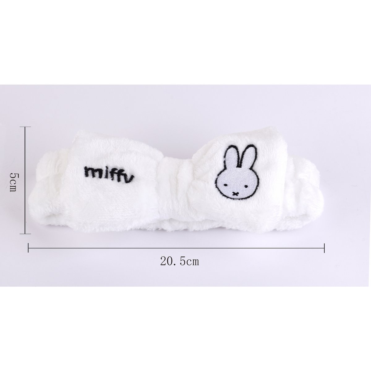 Mioffy, fascia per capelli, bianco, morbido, nodo, capelli, abbi cura di