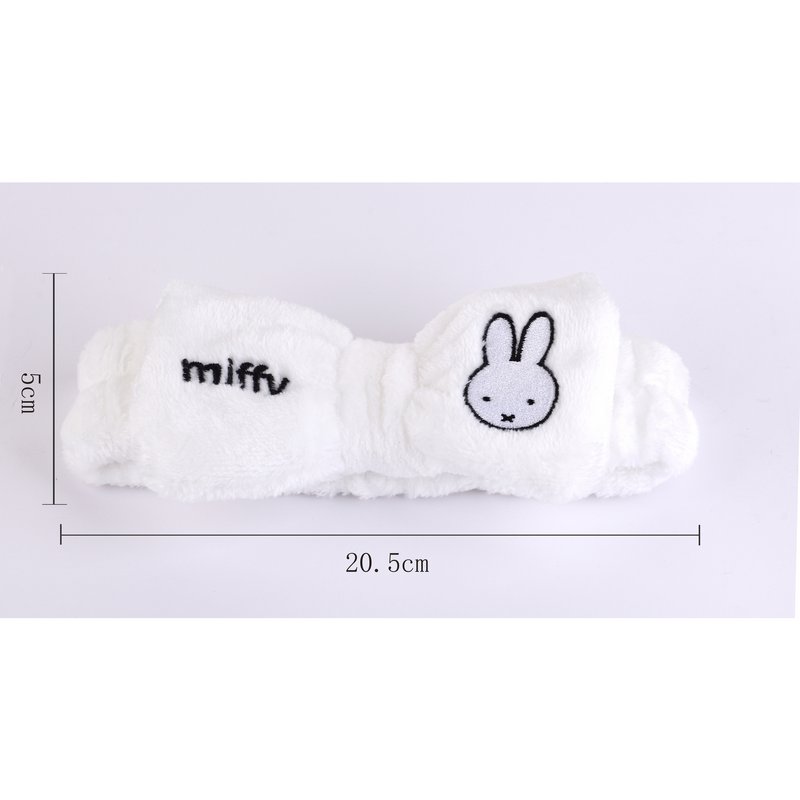 Mioffy, fascia per capelli, bianco, morbido, nodo, capelli, abbi cura di