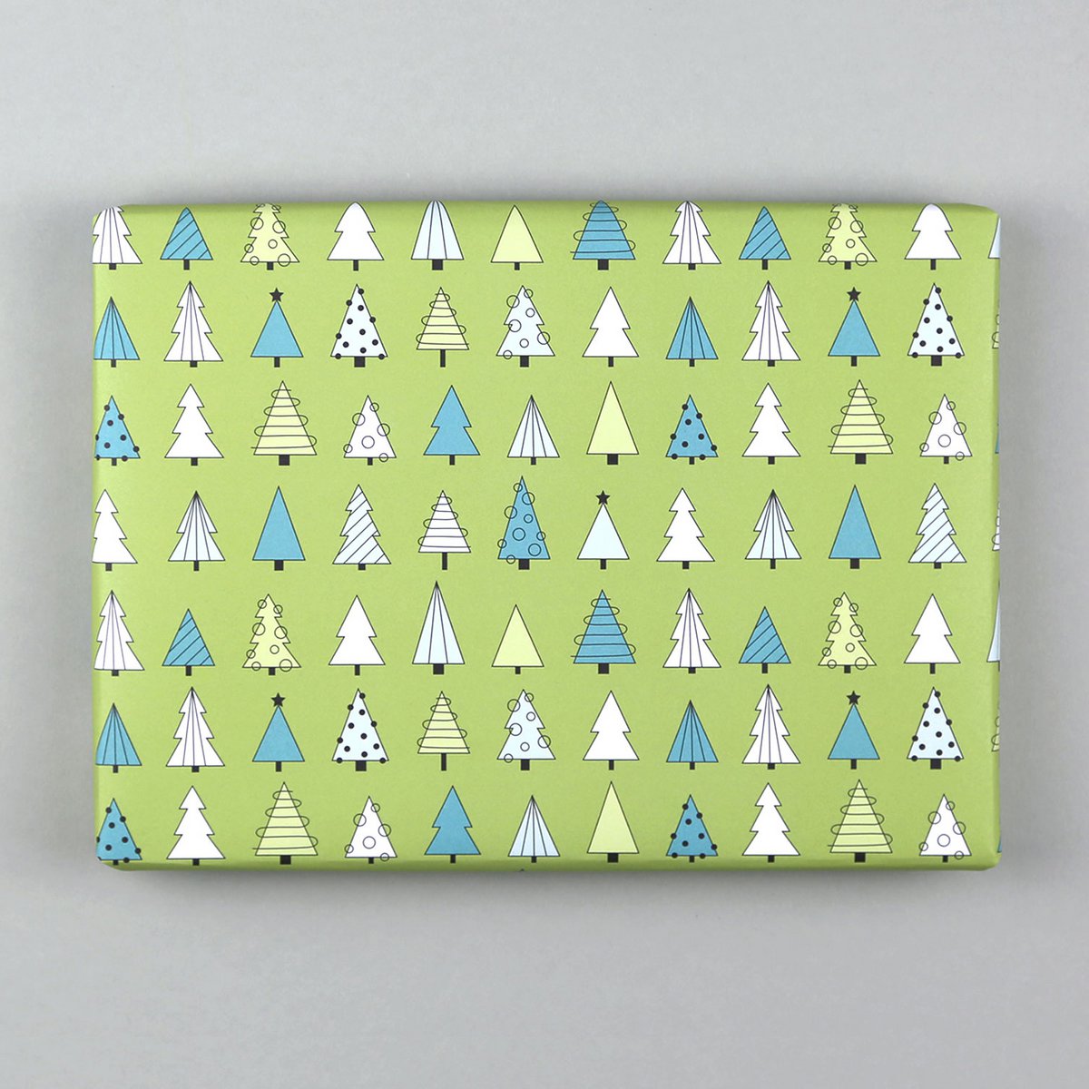 Geschenkpapier Tannenbaum Weihnachten Albert