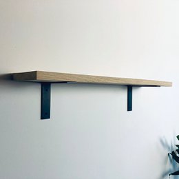 Plankdrager Omgekeerde L-model zwart