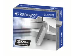 Zszywki Kangaro 23/20H pudełko 1000 sztuk 23/20H