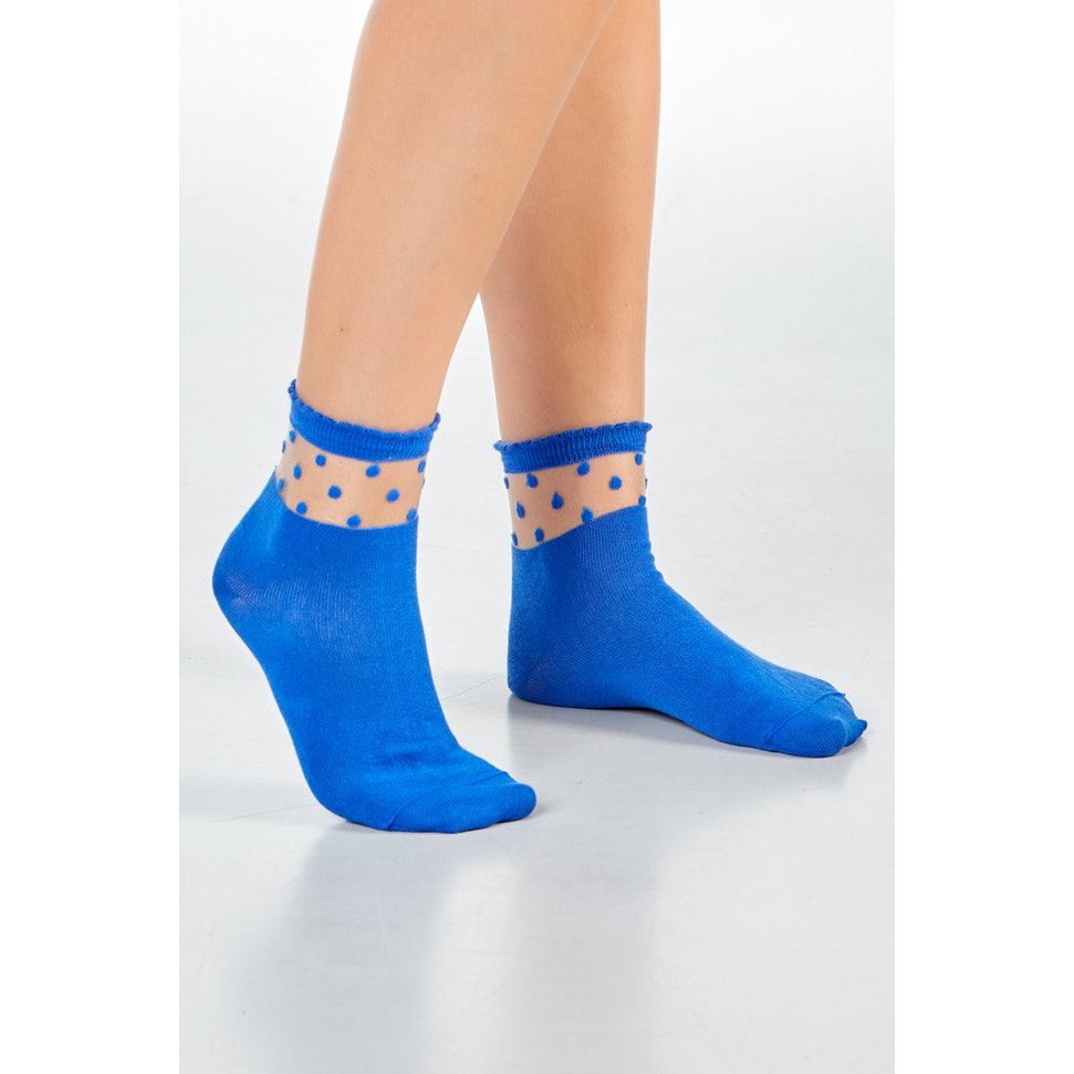 SARAH Dots - royal blue