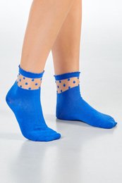 SARAH Dots - royal blue