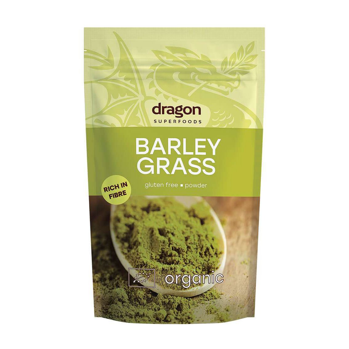 Barley Grass, powder, organic, Dragon Superfoods, 150g